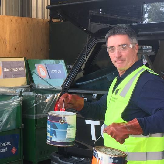 Community recycling centre